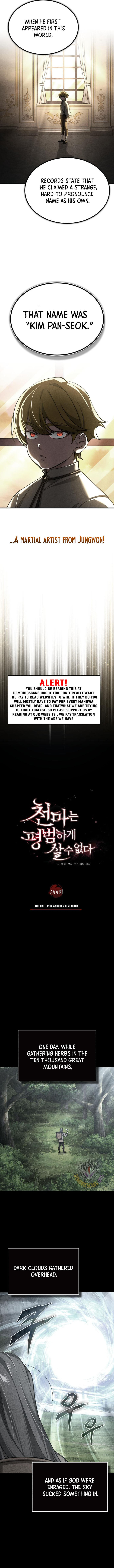 Read Descended from Divinity Manga Online