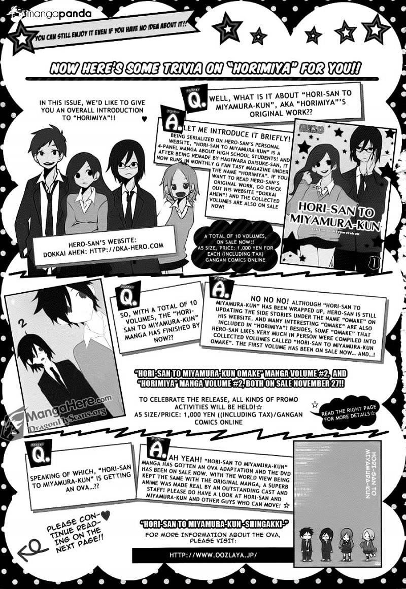 Read HORIMIYA Manga Online
