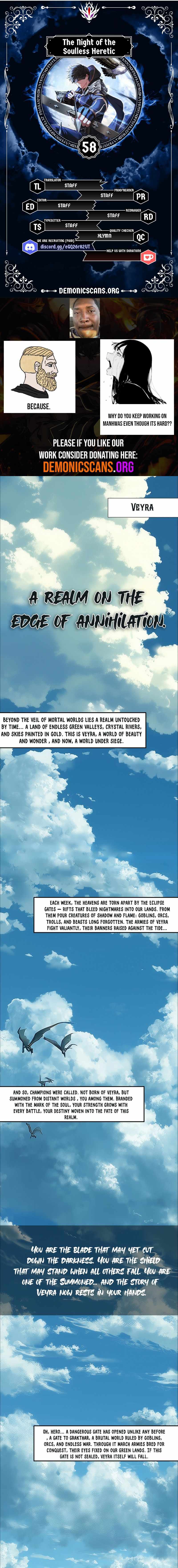Read Night of the Soulless Heathens Manga Online